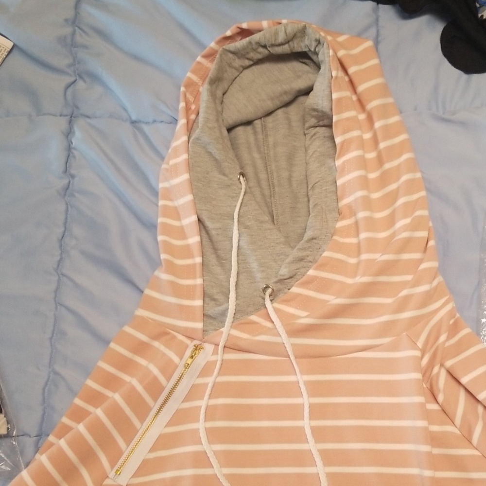 Double hooded sweatshirt NEW
